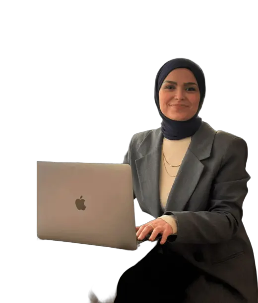 Sevilay Çevik çalışırken